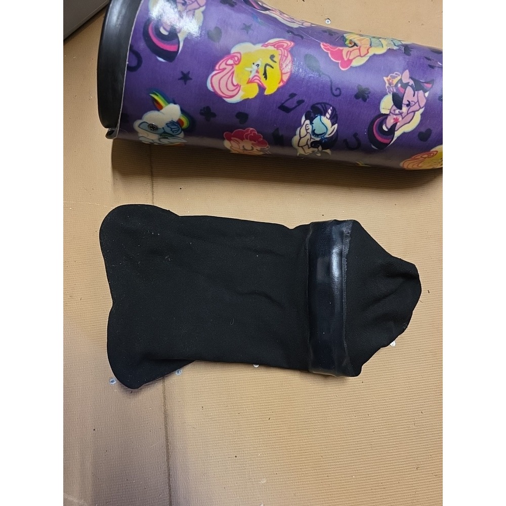 Below-Knee Right Carbon Fiber Prosthetic w/ My Little Pony - Picture 7 of 9